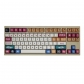 Retro HongKong Style 104+51 Full PBT Dye-subbed Keycaps Set for Cherry MX Mechanical Gaming Keyboard